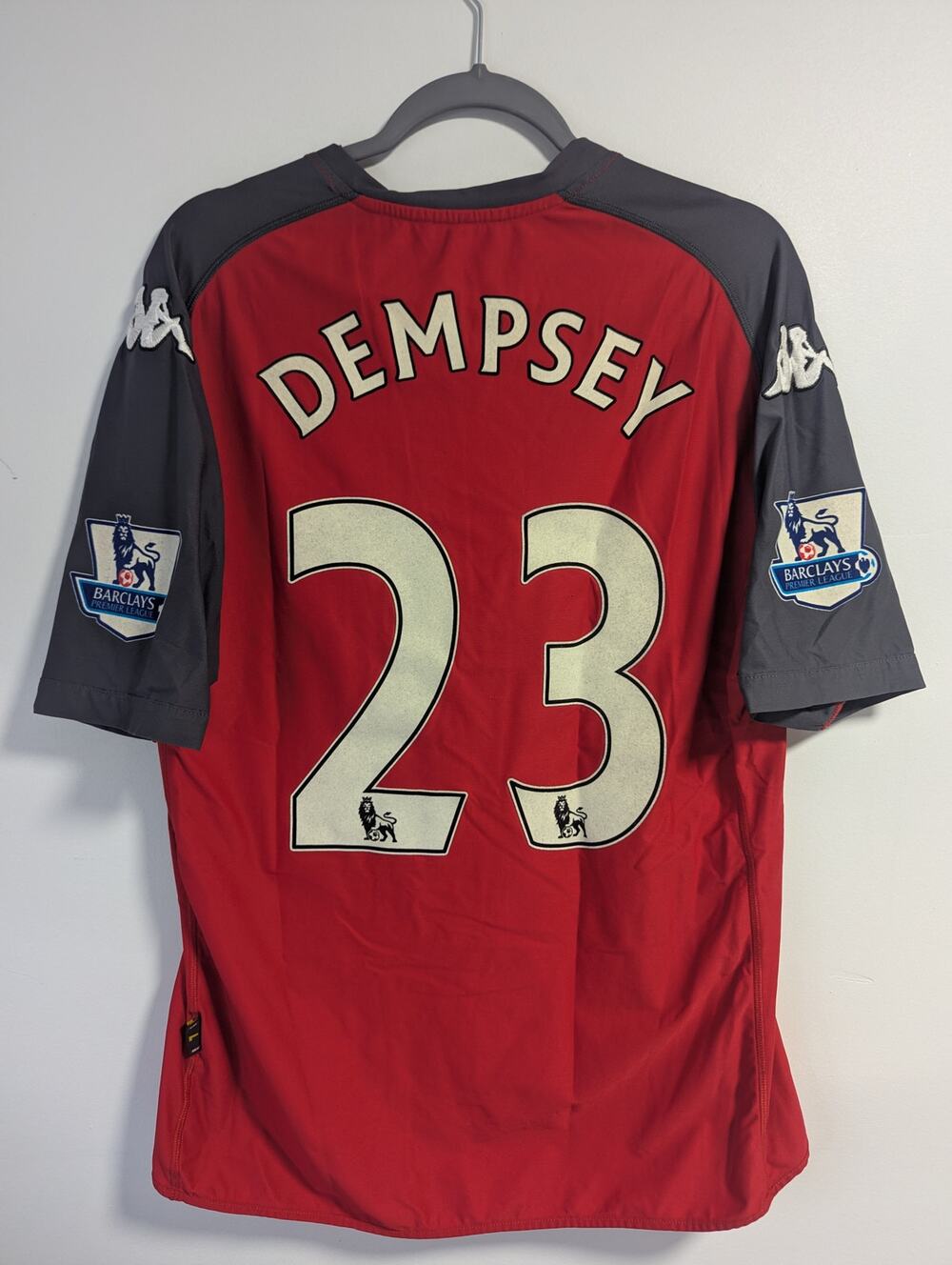 Fulham 2010-2011 Away Clint Dempsey Jersey - Men's Large